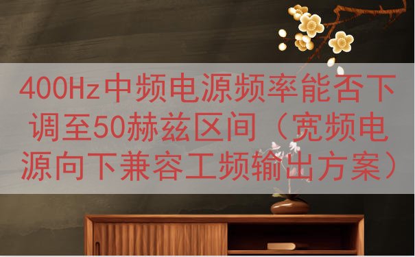 400Hz中频电源频率能否下调至50赫兹区间（宽频电源向下兼...